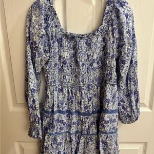 Floral Long Sleeve Dress